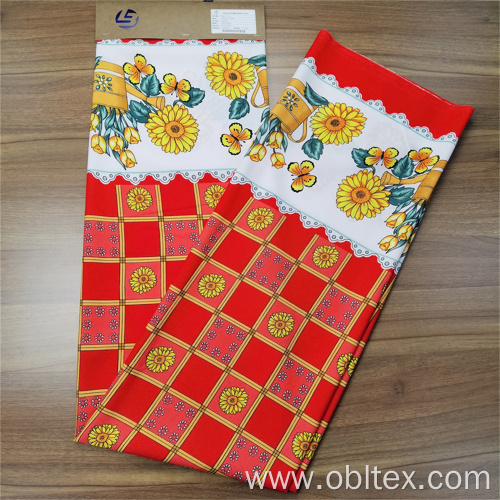 OBL-T-10 Woven Fabric 100%Polyester Minimatte Print